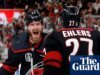 Carolina consegue uma vitória na Stanley Cup depois que a primeira linha ultrapassa Las Vegas