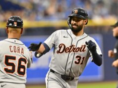 Tigers acertam cinco residence runs e seguram Rays em slugfest