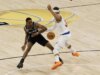 O pior inimigo do Spurs no last da derrota no jogo 1 para os Knicks