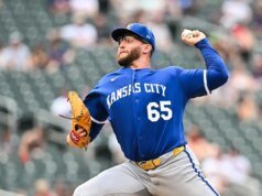 Com a estreia na MLB do ano passado em mente, Noah Cameron do Royals está pronto para o Rays
