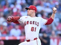 Sam Aldegheri, dos Angels, pretende seguir forte esforço na remaining contra os D-backs