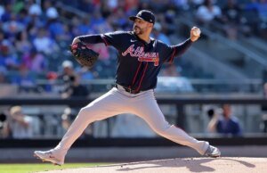 A forte saída de Martin Perez fortalece o Braves na vitória sobre o Mets