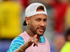 Neymar (panturrilha) dá passo à frente na recuperação