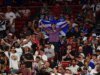 Energizado pelos torcedores escoceses e pela vitória, o Rangers abriu o set contra os Twins