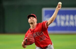 Os anjos dão a Reid Detmers bastante apoio na derrota dos Diamondbacks