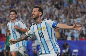 O hat-trick histórico de Lionel Messi leva a Argentina à Argélia