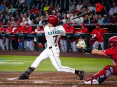 Corbin Carroll slam lança D-backs sobre Angels por 8-1
