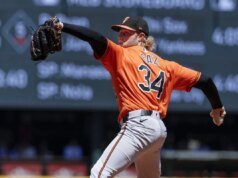 Orioles recorrem a Shane Baz no meio do jogo contra os Angels