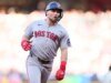 Crimson Sox 3B Caleb Durbin machuca o mindinho, fora contra Rockies