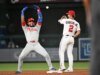 Para durar, Phillies explode em 8 corridas para atordoar os Nacionais