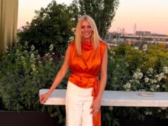 Tess Daly comemora último evento acquainted após o anúncio da separação de Vernon Kay