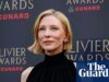 Cate Blanchett promete ‘bagunça criativa’ em nova função: professor de Oxford