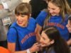 Taylor Swift participa do jogo 4 das finais da NBA no Madison Sq. Backyard