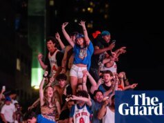 ‘É euforia’: Nova York comemora a conquista do título da NBA pelos Knicks após 53 anos de espera