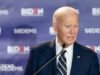 Biden critica ‘projetos de vaidade’ de Trump, chamando-o de ‘perdedor’ em evento de arrecadação de fundos