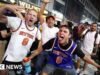 Os fãs dos Knicks enlouquecem com o time de Nova York fazendo o maior retorno da história das finais da NBA