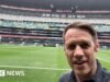 Uma prévia do icônico Estádio Azteca, no México, antes do início da Copa do Mundo