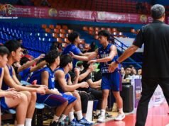 Os meninos Gilas da FEU esperam continuar vencendo na disputa regional da NBA