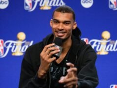 Finais da NBA: perdendo por 0-2, Wembanyama diz que foi “feito para” pressão