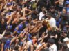 Knicks se deleitam com seu desfile de vitórias na NBA enquanto fãs lotam as ruas
