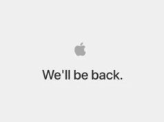 O web site beta da Apple diz ‘Estaremos de volta em breve’, pouco antes da WWDC