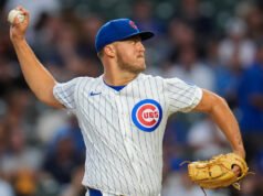 Jameson Taillon, do Cubs, sai contra o Giants na segunda entrada com lesão no tendão da coxa