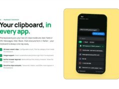 Este aplicativo de área de transferência entre dispositivos resolve o problema de copiar e colar que sempre encontro no meu Mac