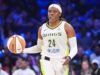 Arike Ogunbowale marca 22 pontos, Wings passa por Ases