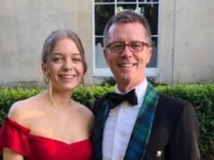 Filha de Nicky Campbell ‘gravemente ferida’ em incidente de atropelamento