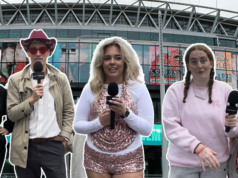 Os superfãs de Harry Kinds viajam 6.400 quilômetros para vê-lo em Wembley – e até fazem tatuagens do cantor