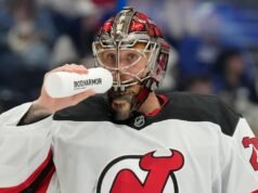 Devils avaliando interesse no goleiro Jacob Markstrom