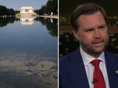 Invoice Maher critica o desastre do Reflecting Pool de Trump antes de criticar o convidado do programa JD Vance