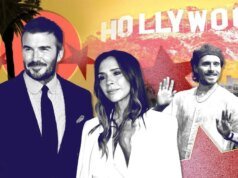 Brooklyn Beckham faltou à cerimônia do pai David em Hollywood, apesar de estar a ’20 minutos de distância’