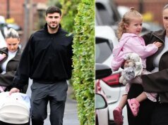 Molly-Mae Hague e Tommy Fury aproveitam o primeiro passeio em família com o recém-nascido