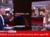 Bomba F acidental de convidado da BBC durante tributo a David Hockney com a marca ‘ouro da TV’