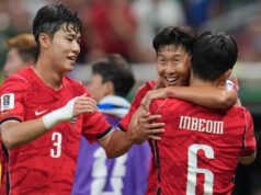 Hwang In-beom marca a vitória da Coreia do Sul sobre a Tcheca na Copa do Mundo
