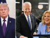 O presidente Trump questiona por que Jill e Joe Biden foram a uma Waffle Home depois que ela temeu um derrame