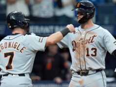 Tigers acertaram cinco dwelling runs, seguraram Rays para impedir a derrapagem