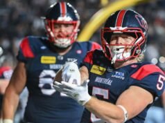 Alexander e Philpot brilham enquanto Alouettes segura a vitória sobre os Redblacks