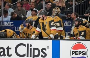 A improvável corrida dos Golden Knights chega ao fim com perda de shutout
