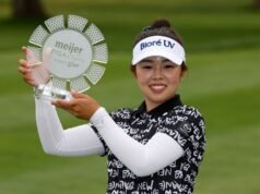 Yamashita vence o playoff do Meijer LPGA Basic depois que Woad acerta a bola de três pés no regulamento