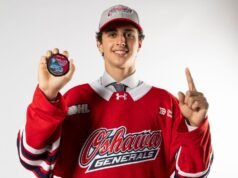 Generais selecionam Kane Cloutier em primeiro lugar geral no Draft da OHL de 2026