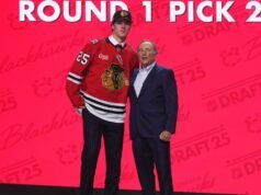 Winterhawks adquirem os direitos de jogo da WHL da escolha do primeiro turno dos Blackhawks, Mason West