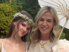 Zoe Ball se reúne com a filha Nelly depois que a adolescente foi morar com seu pai Fatboy Slim