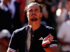 Alexander Zverev vence a semifinal do Aberto da França e se aproxima do título do Grand Slam