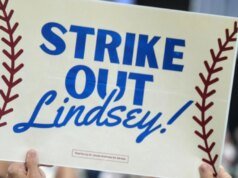 A democrata Annie Andrews deve enfrentar a senadora Lindsey Graham