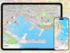 Apple traz de volta seus recursos aprimorados de mapas para o Grande Prêmio de Mônaco de F1