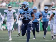 Argonautas derrotaram o atual campeão da Gray Cup, Roughriders
