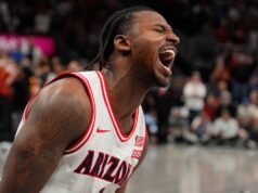 Raptors selecionam Jaden Bradley, guarda do Arizona, com a 50ª escolha no Draft da NBA