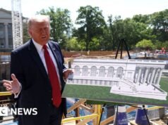 Republicanos do Senado doam US$ 1 bilhão para novo salão de baile de Trump na Casa Branca